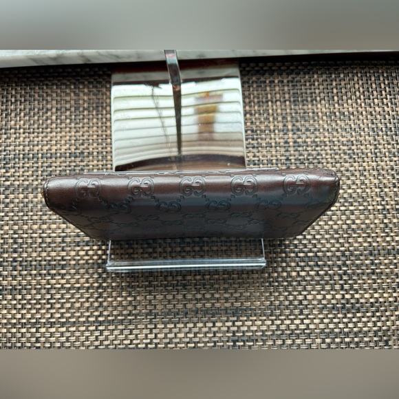 Gucci Brown Guccissima Leather Wallet - Picture 5 of 16